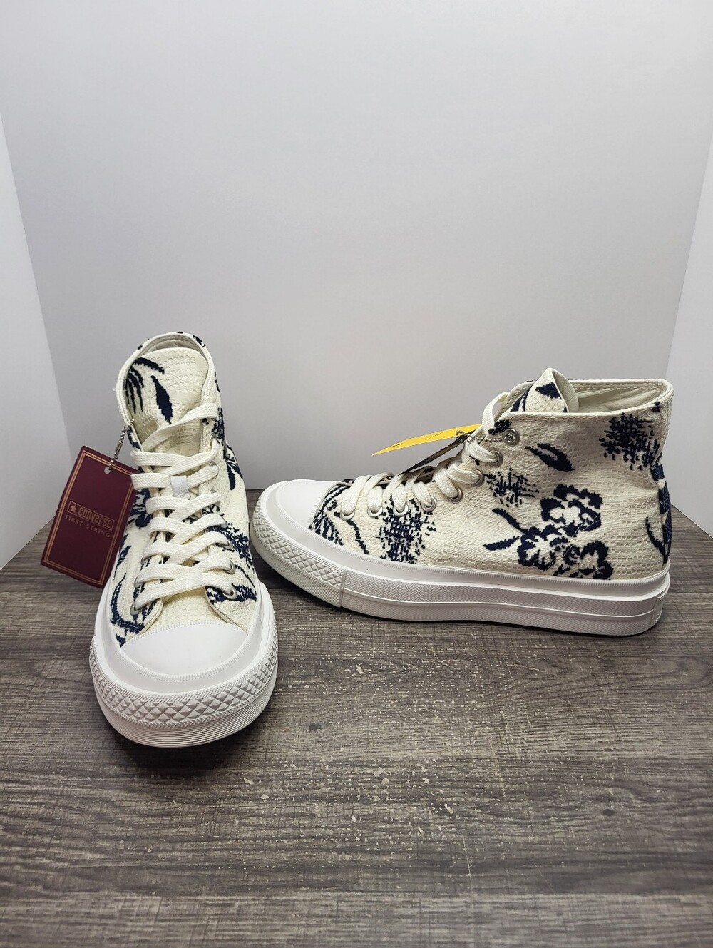Converse First String Chuck Taylor All Star Floral Vibram Womens 10 Mens 8 New